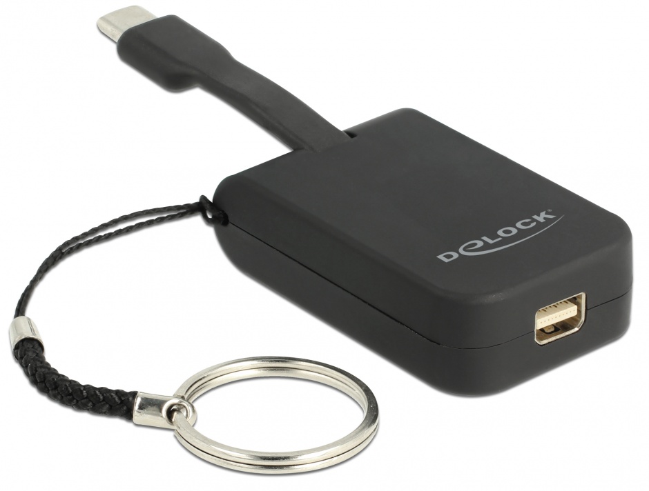 Adaptor USB-C la miniDP 4K 60Hz Delock