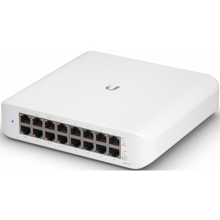 Switch Ubiquiti UniFi USW-LITE-16-POE - 16 Porturi Gigabit, PoE+