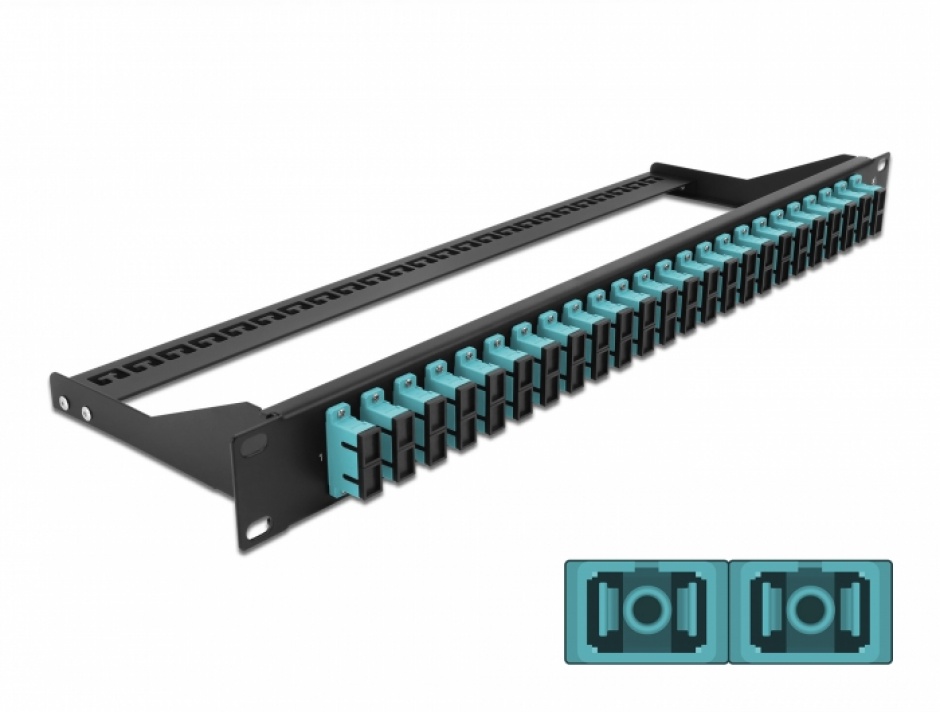 Patch Panel 19" 24x SC OM3 Delock
