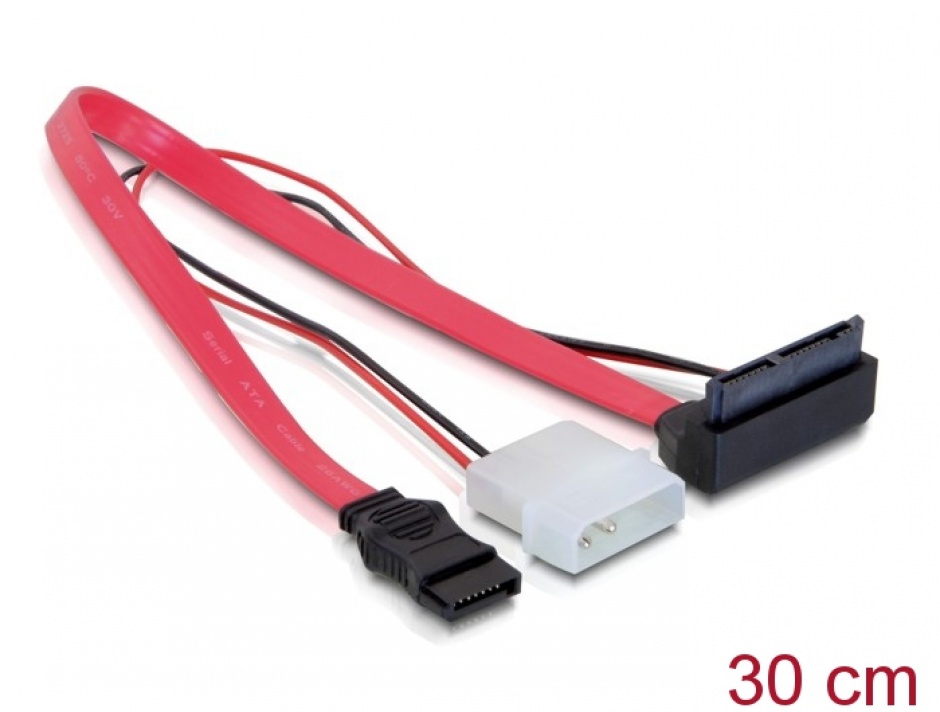 Cablu Micro SATA la SATA 7p Delock