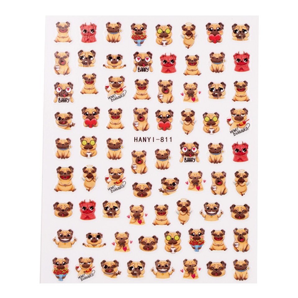 Abtibild Unghii SensoPRO Puppy Emotions