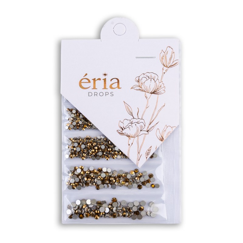 Éria Drops Gold AB-Gold ORE | Cristale Premium Nailshop