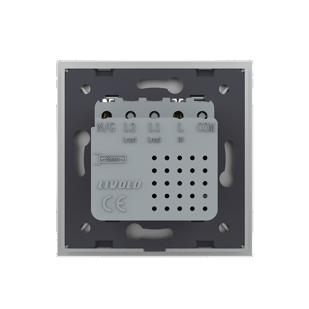 Priza USB Tip C Livolo, 45W, Rama Sticlă - imagine 16