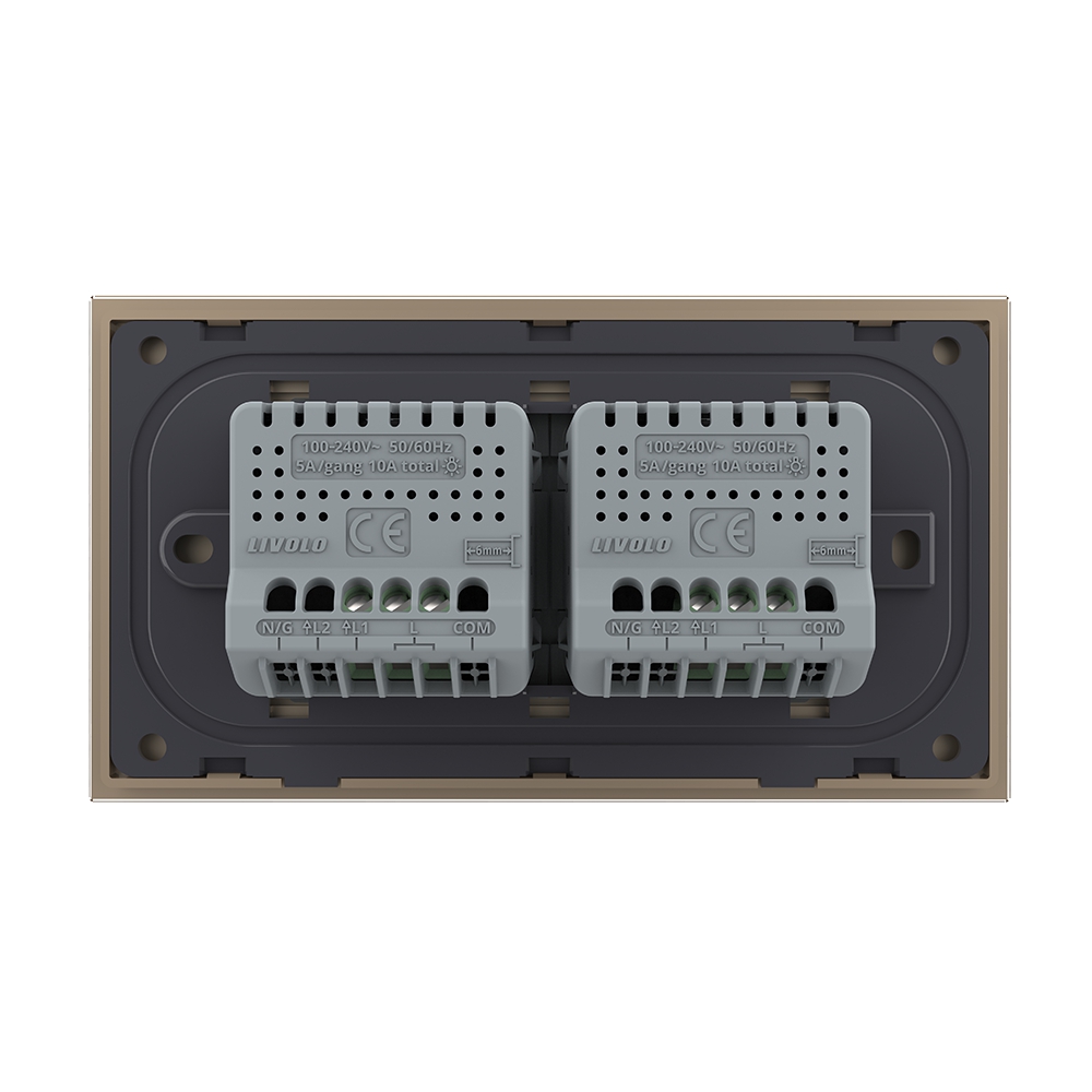 Intrerupator Touch Livolo 4M Sticla - imagine 12