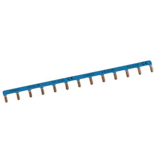 Busbar Hager KB163N 1P 63A 13 Module