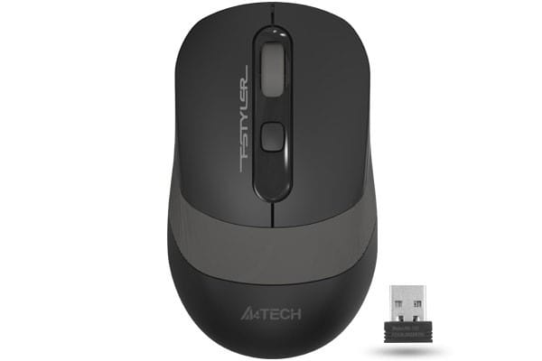 Mouse Gaming A4Tech FG10 Wireless 2000 DPI - Negru/Gri - imagine 2
