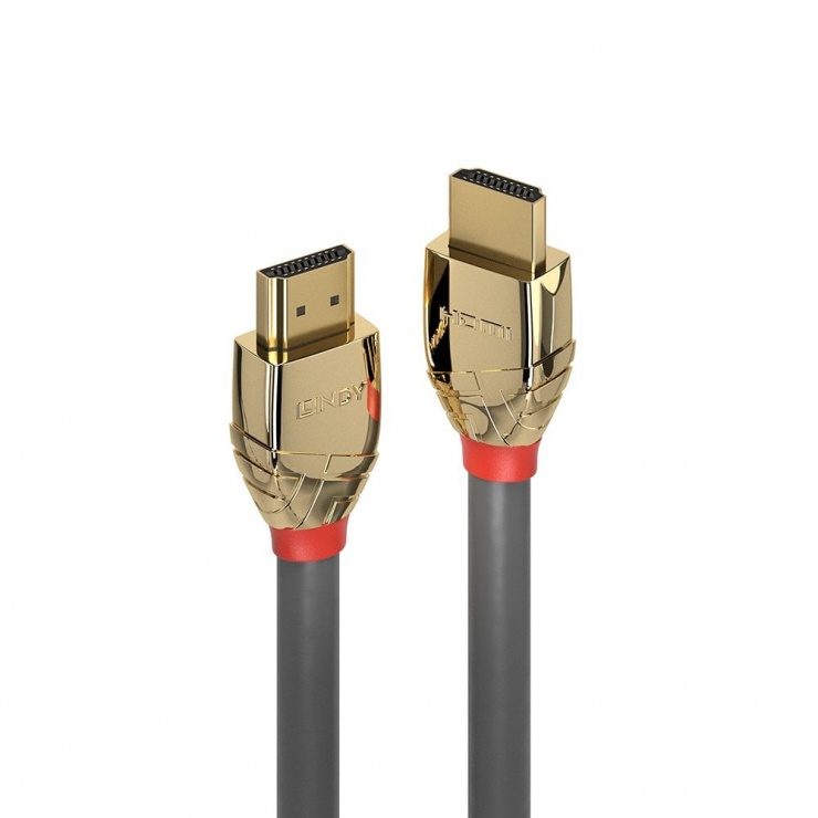 Cablu Lindy HDMI 2.1 5m, 10K@120Hz, Gold Line