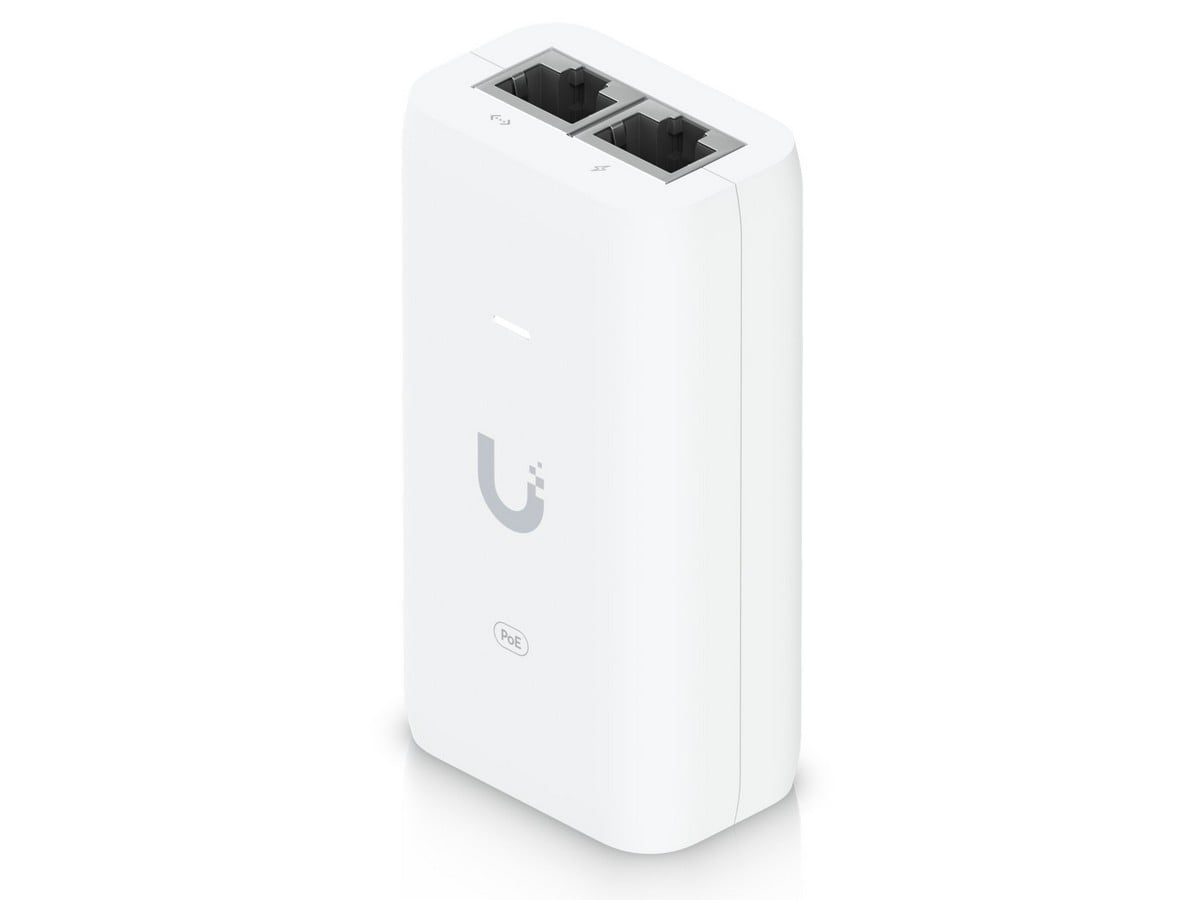 Injector PoE Ubiquiti U-POE-AF, 48V, 2 Porturi