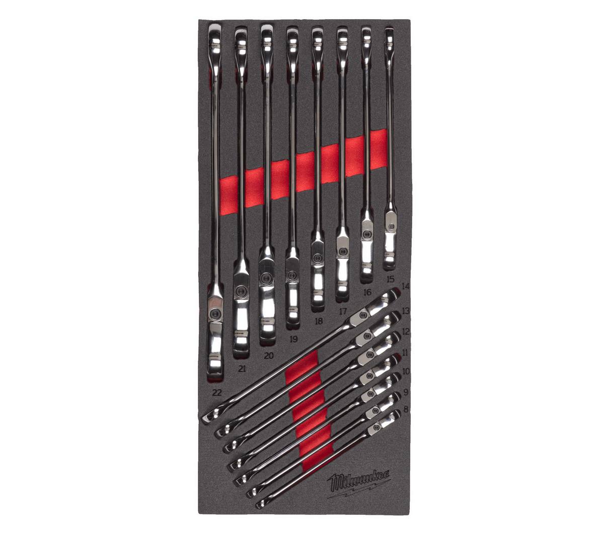 Set Chei Milwaukee MAX BITE cu Clichet Pivotant