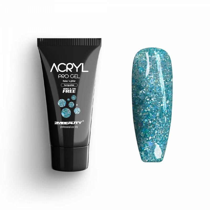 Acryl Pro Gel 2M Turquoise | PolyGel Hema Free