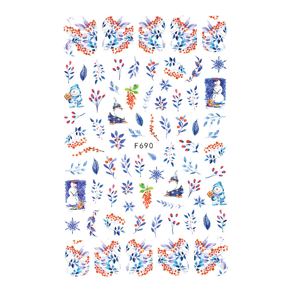 Abtibild Unghii SensoPRO Winter Bff F690 - imagine 2