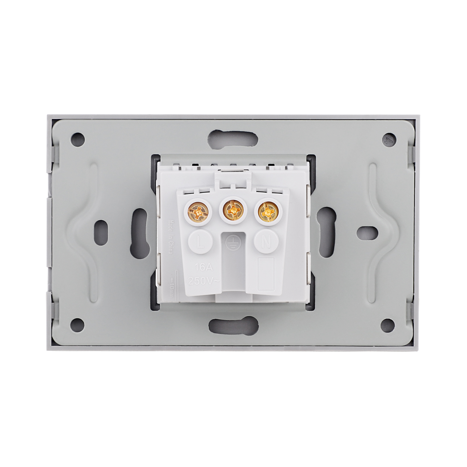 Priza Simplă LUXION cu Ramă din Sticlă, IP44, 117x75x34 mm - imagine 16