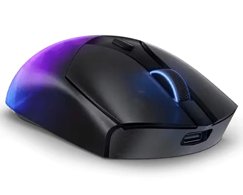 Mouse Gaming Wireless Lenovo Legion M410, 16000 DPI, Negru - imagine 7