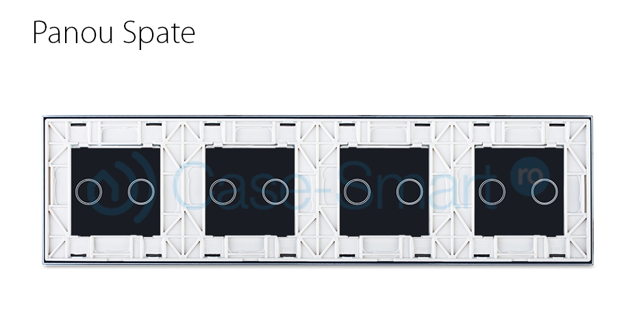 Panou Touch Livolo 4 Module, Sticla - imagine 4