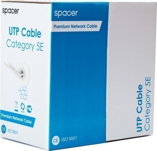 Cablu UTP Spacer Cat5e 305m CCA Gigabit