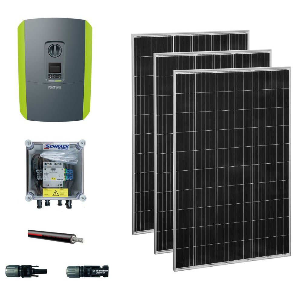 Kit Fotovoltaic 5kW Trifazat Schrack