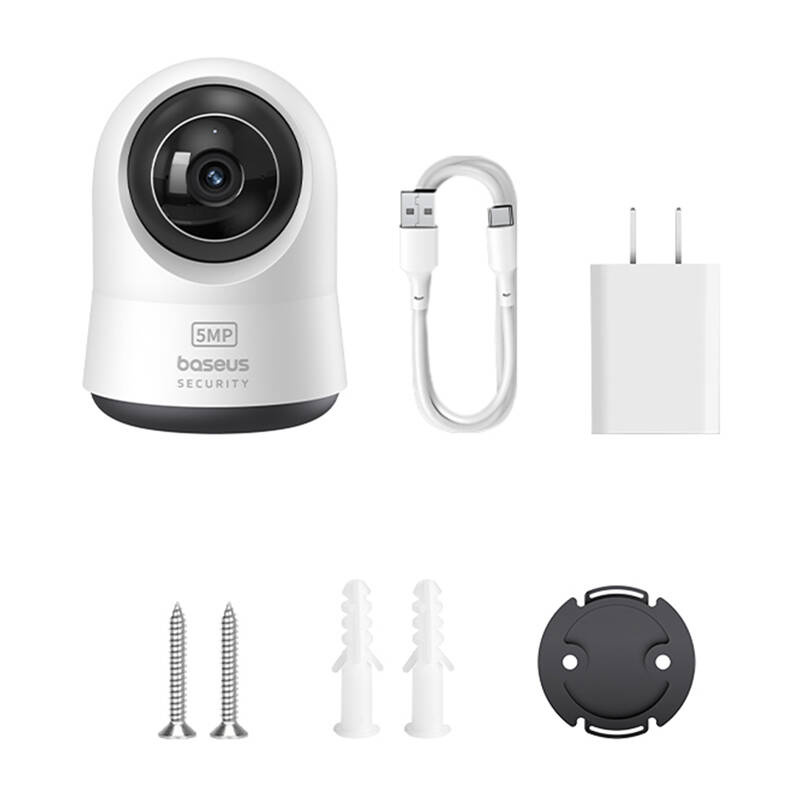 Camera Interior Baseus P1 Pro 3K Alb - Supraveghere Inteligenta - imagine 7