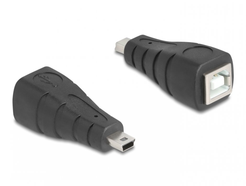 Adaptor USB-B 2.0 la Mini USB 5P Delock