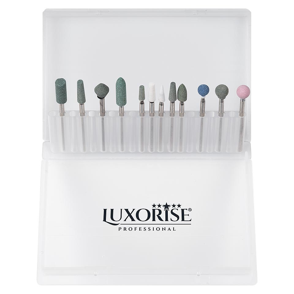 Set 12 Capete Freza Luxorise, Pudra Diamant - imagine 1