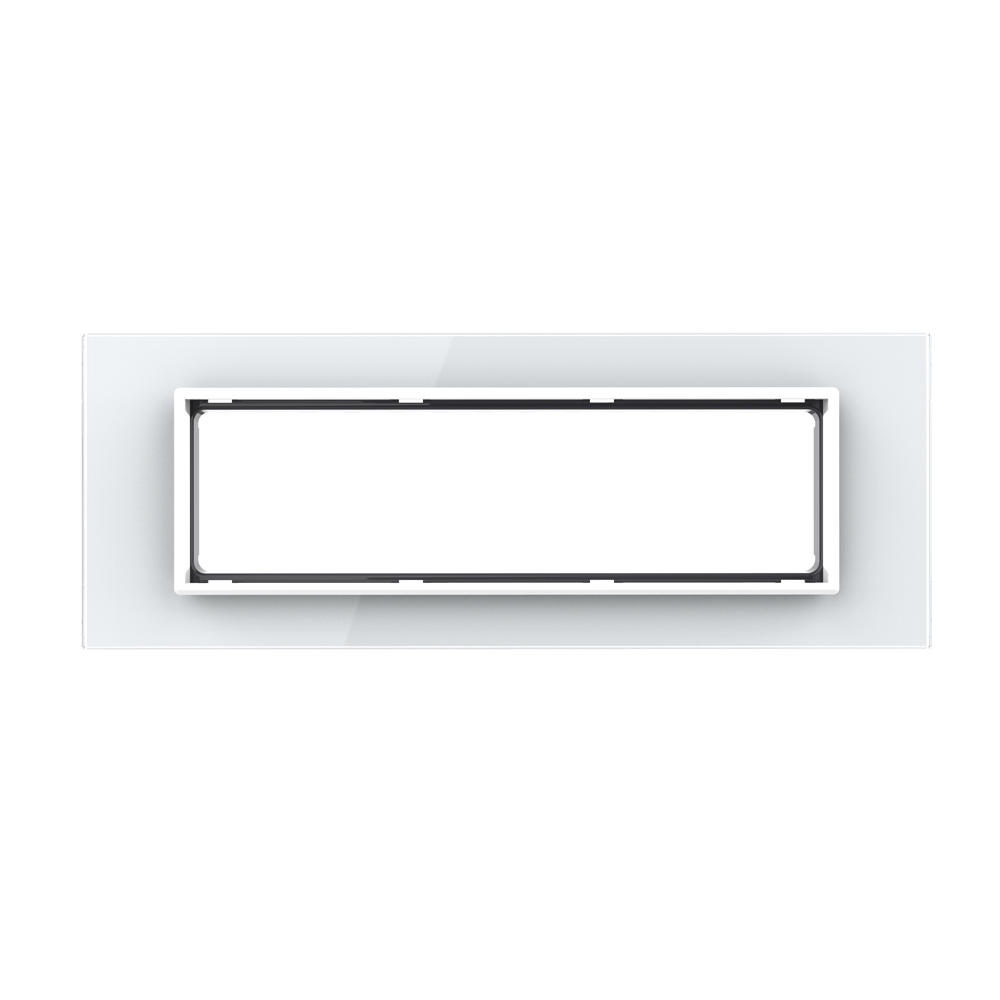 Ramă Sticlă Livolo 6/7 Module, Standard Italian - imagine 2
