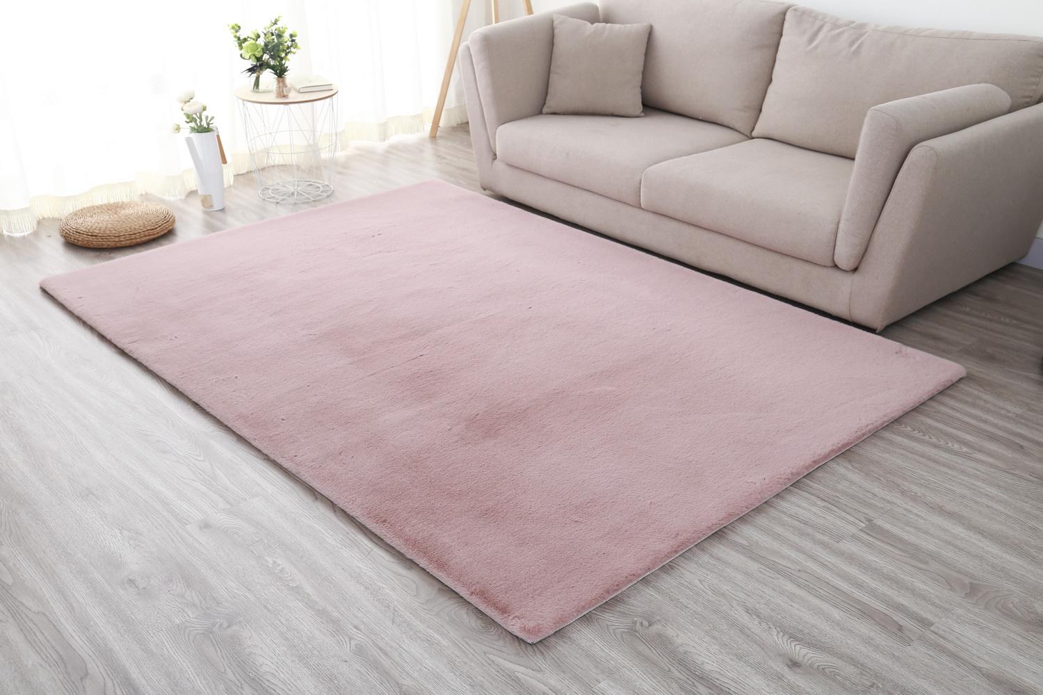Covor Heinner Shaggy Soft Blanita Roz 200x300 cm