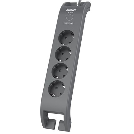 Prelungitor Surge Protector Philips, 4 Prize PH-SPN3140A