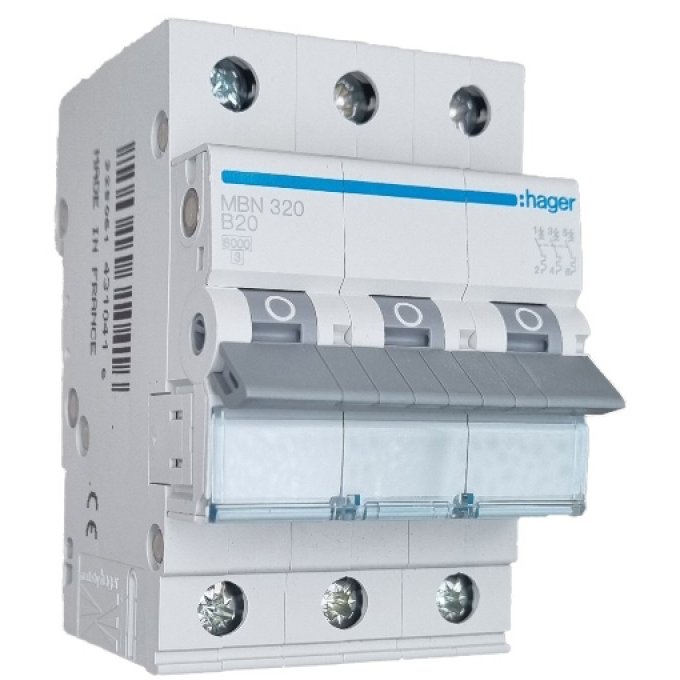 Siguranta Automata Hager 3P 20A MBN320