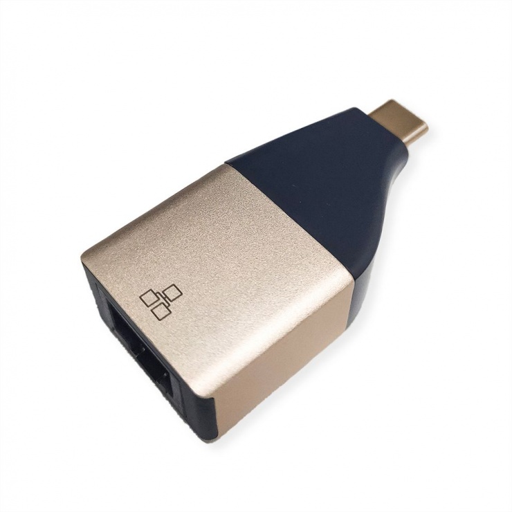Adaptor USB-C la Gigabit LAN Roline