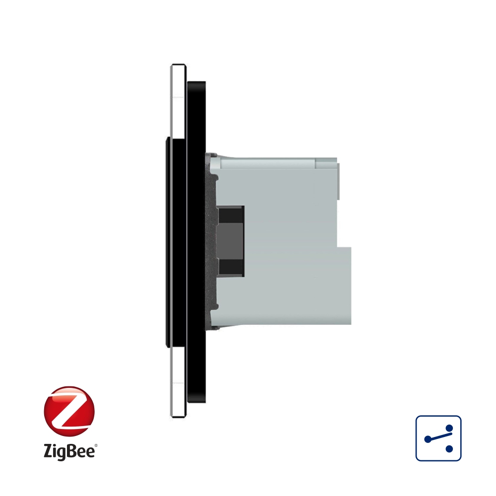 Intrerupator ZigBee Livolo cu Priza si Sticla - imagine 6
