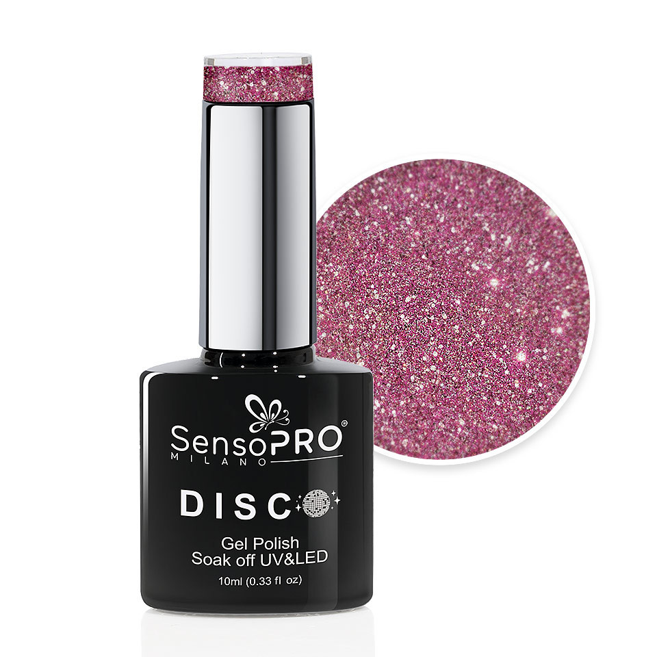 Oja Semipermanenta Disco Fiesta Pink SensoPRO