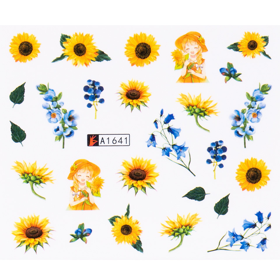 Tatuaj Unghii LUXORISE Sunflower Rise