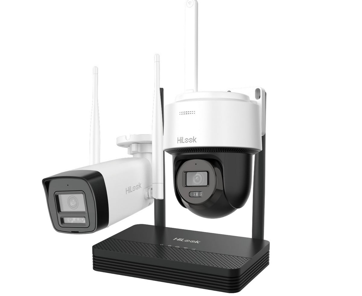 Kit Supraveghere Hikvision HiLook 2 Camere Wireless