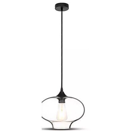 Pendul tavan V-TAC E27 glob sticlă IP20