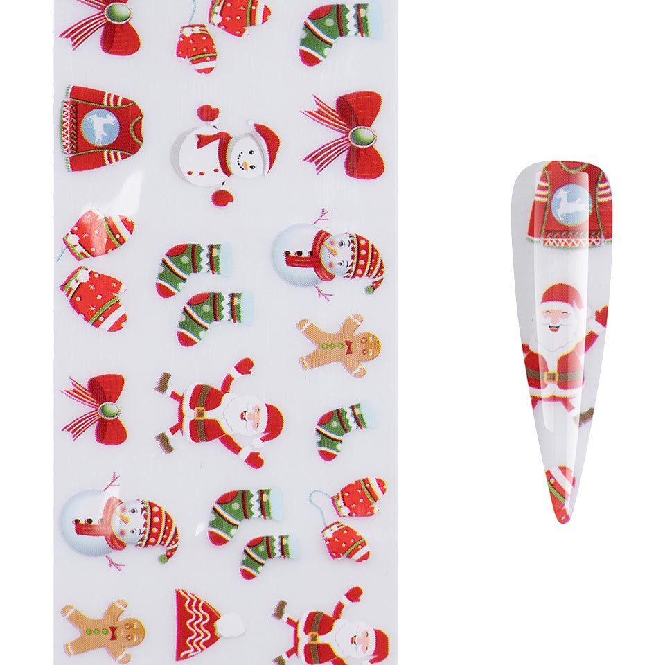Folie de Transfer Unghii Luxorise Christmas Carol