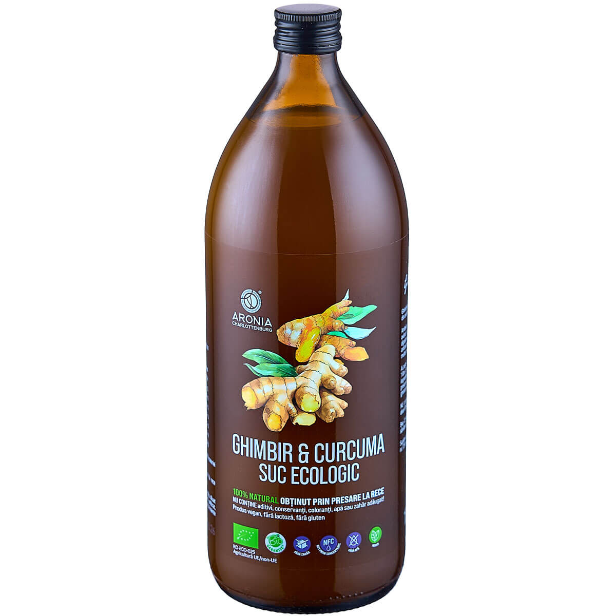 Suc Ghimbir și Curcuma 1L Aronia Charlottenburg