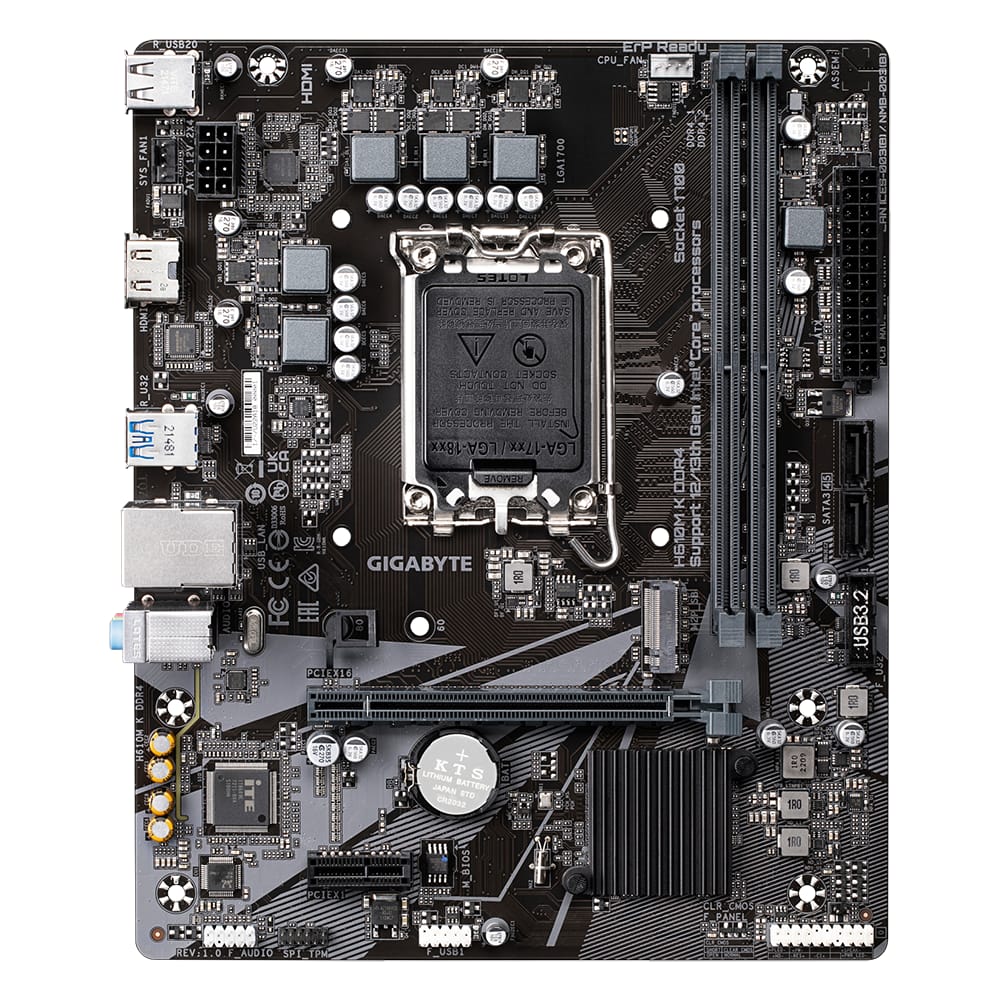 Placă de bază Gigabyte H610M K LGA1700 mATX DDR4 - imagine 3