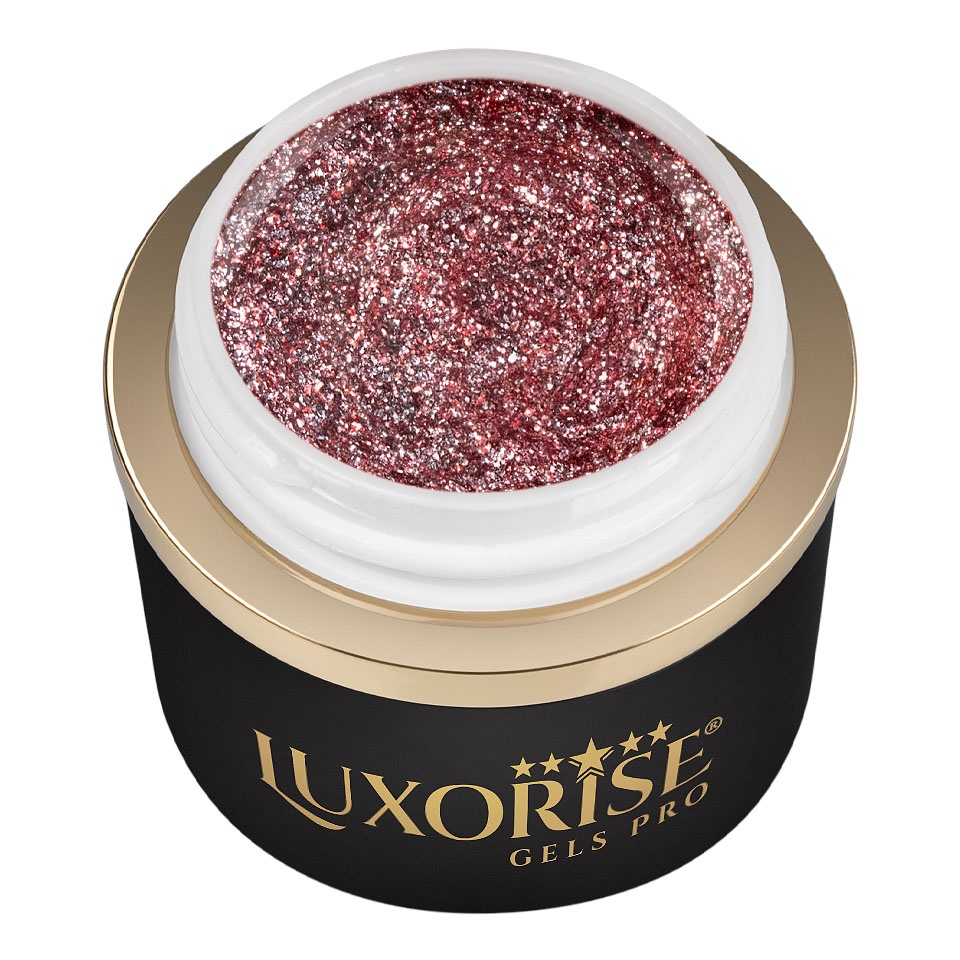Gel Design 3D LUXORISE Royal Glitz Rose Glory 5ml