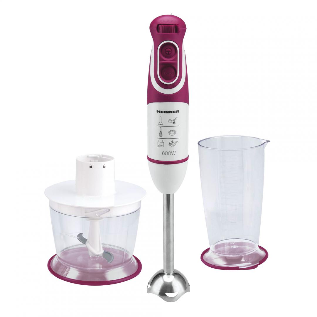 Blender de Mână Heinner Charm 600W - Set Complet Accesorii