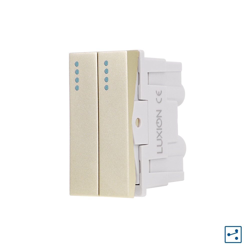 Modul Intrerupator Dublu Cap-Scara Luxion - imagine 9
