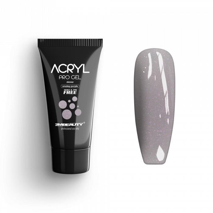 PolyGel 2M Hema Free Shimmer Smokey Purple 15g