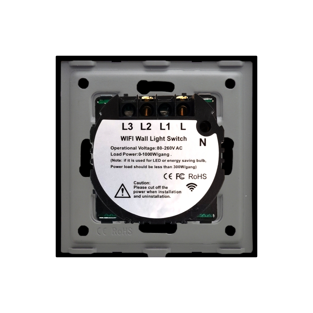 Intrerupator Touch Wi-Fi LUXION RF433 - imagine 8