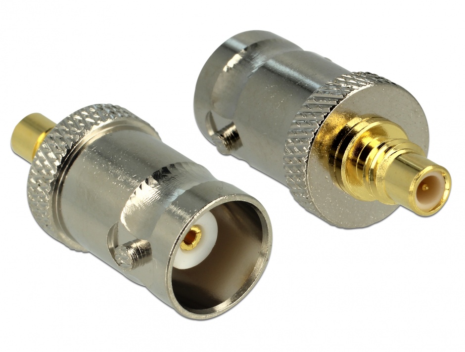 Adaptor SMC la BNC Jack Delock, 6 GHz, Aurit