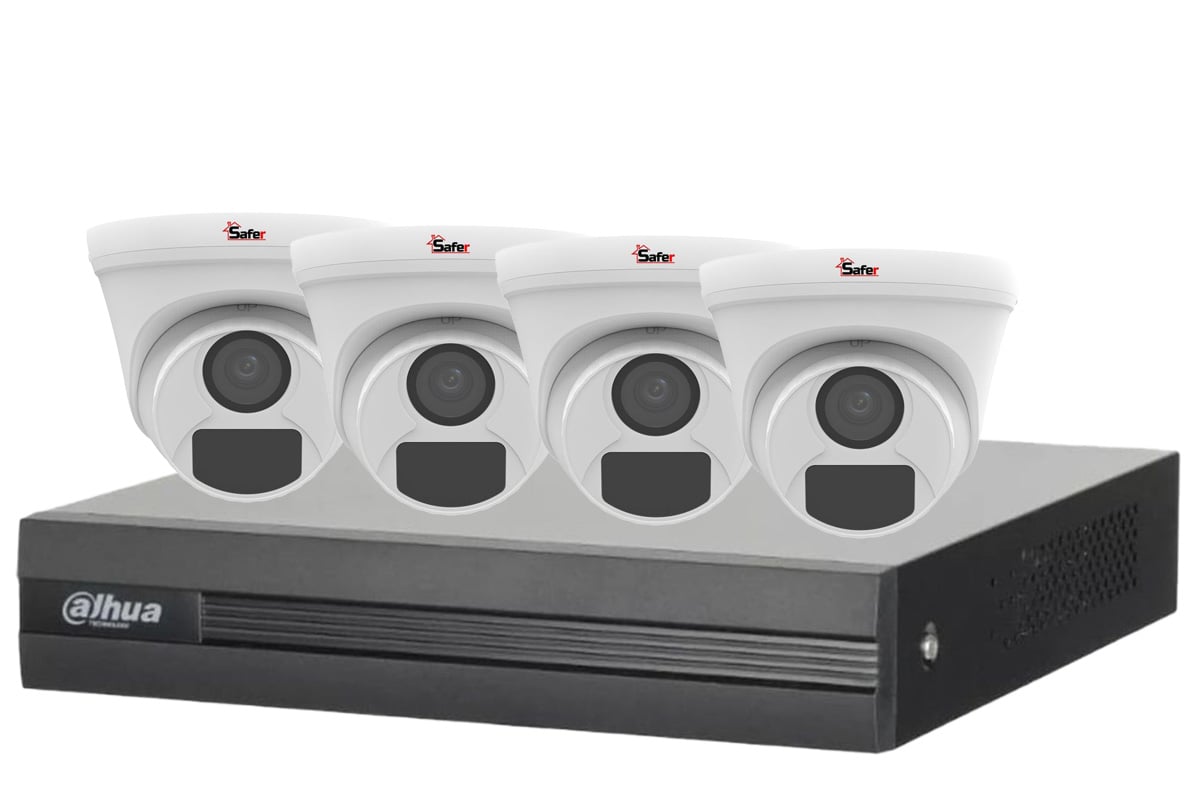 Kit Supraveghere Dahua 4 Camere 2MP Full HD AI