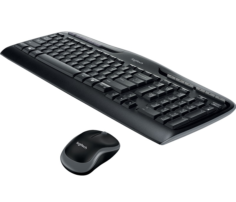Kit Wireless Logitech MK330 - Tastatura + Mouse M215 Negro - imagine 3
