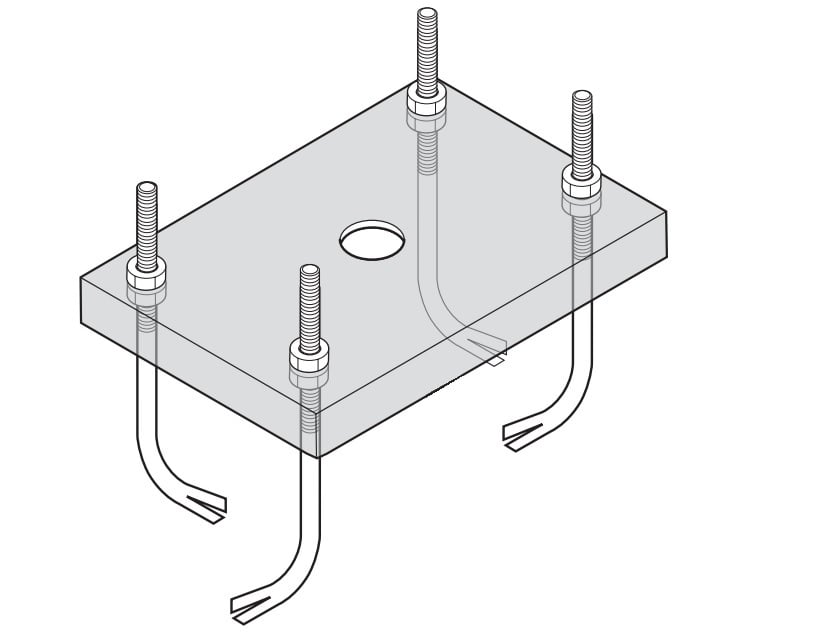 Placa Montaj Bariera Life Supra | Fixare Sigura
