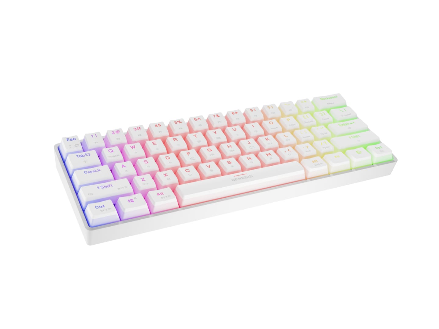 Tastatura Gaming Mecanica Wireless Genesis Thor 660 G2 RGB - imagine 5