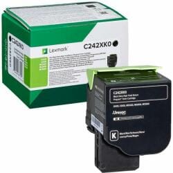 Toner Original Lexmark C242XK0 Black - 6.000 Pagini - imagine 2