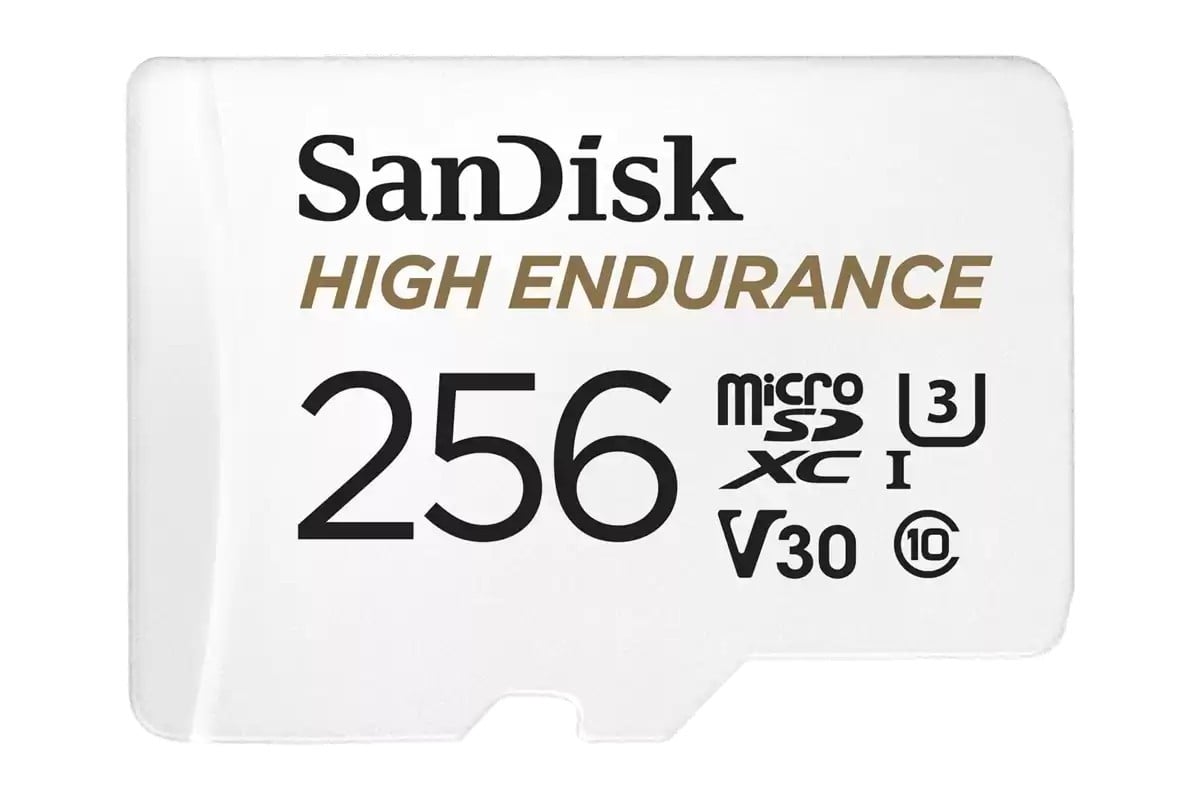 SanDisk MicroSD 256GB V30 Supraveghere