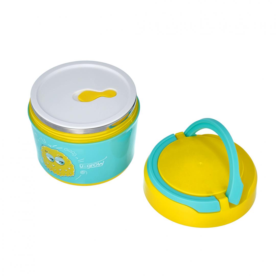 Recipient Termic Bebeluși U-Grow 450 ml - Păstrează Mâncarea Caldă - imagine 5