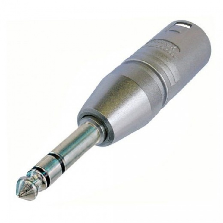 Adaptor Neutrik NA3MP XLR 3 pini la jack stereo 6.35mm
